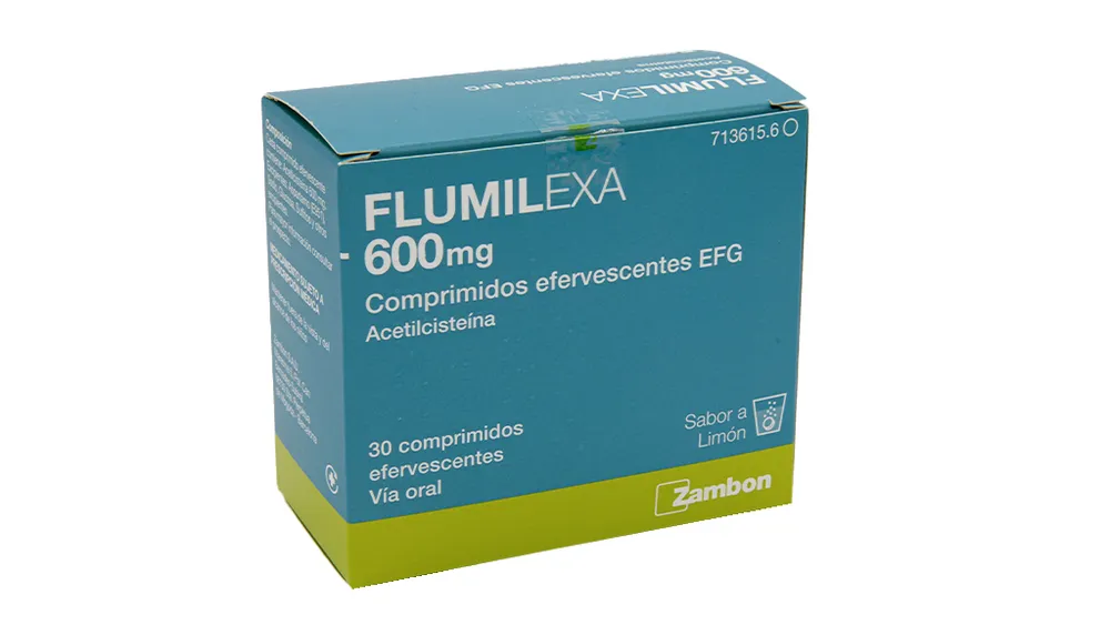 Flumilexa 600 mg compresse effervescenti EFG compresse effervescenti