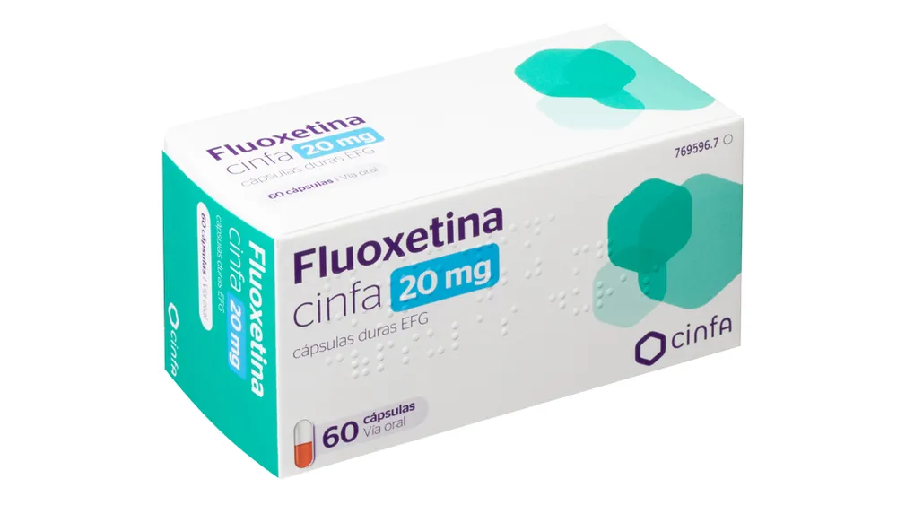 Fluoxetina CINFA 20 mg capsule rigide EFG capsule, rigide