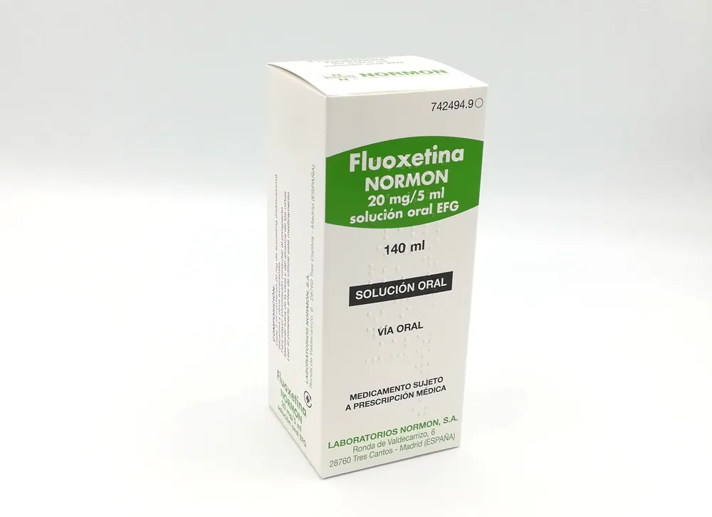 Fluoxetina Normon 20 mg/5 ml soluzione orale EFG soluzione, orale
