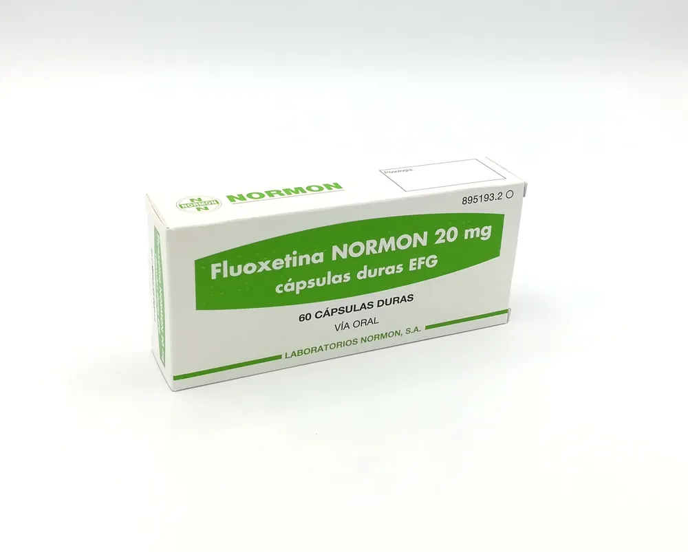 Fluoxetina Normon 20 mg capsule rigide EFG capsule, rigide