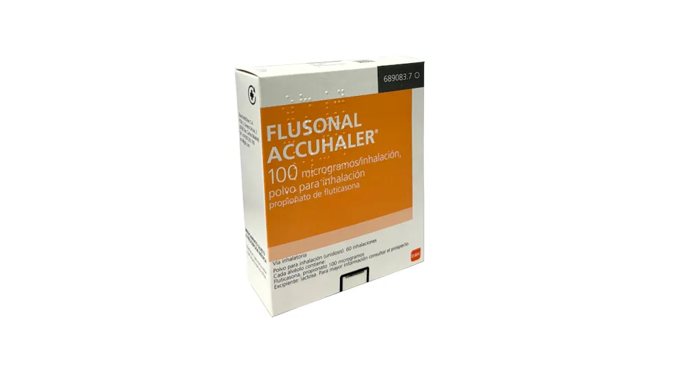 Flusonal Accuhaler 100 micrograms/inhalation, powder for inhalation powder for inhalation