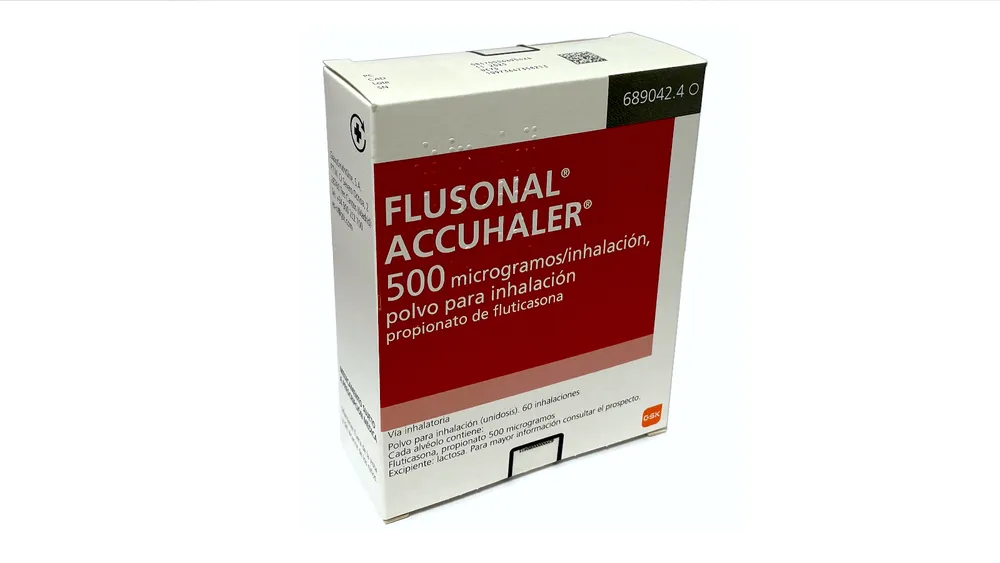 Flusonal Accuhaler 500 microgrammi/inalazione, polvere per inalazione polvere per inalazione
