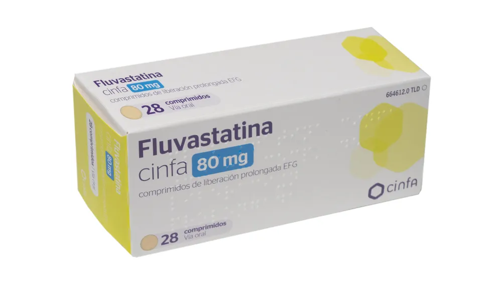 Fluvastatina Cinfa 80 mg compresse a rilascio prolungato EFG compresse, a rilascio prolungato