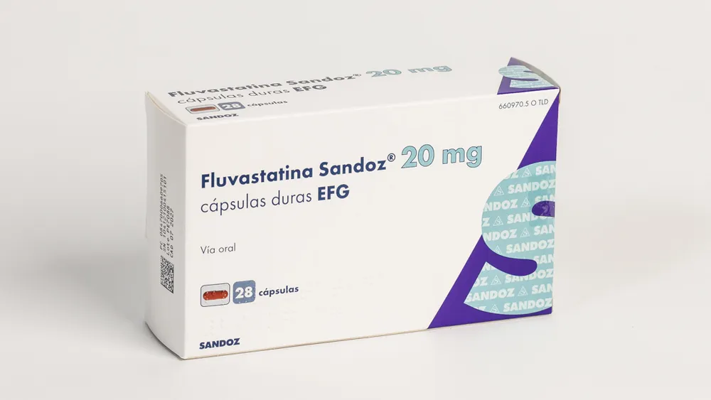 Fluvastatina Sandoz 20 mg capsule rigide EFG capsule, rigide