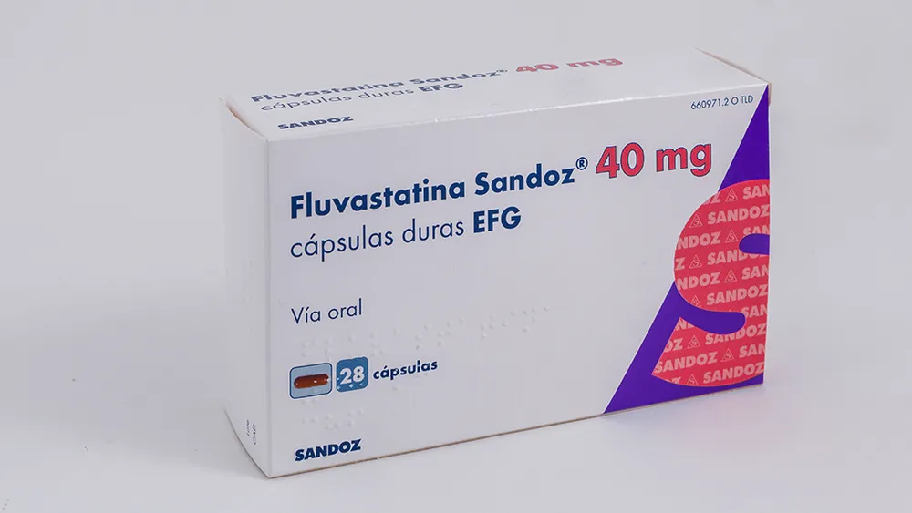 Fluvastatina Sandoz 40 mg capsule rigide EFG capsule, rigide