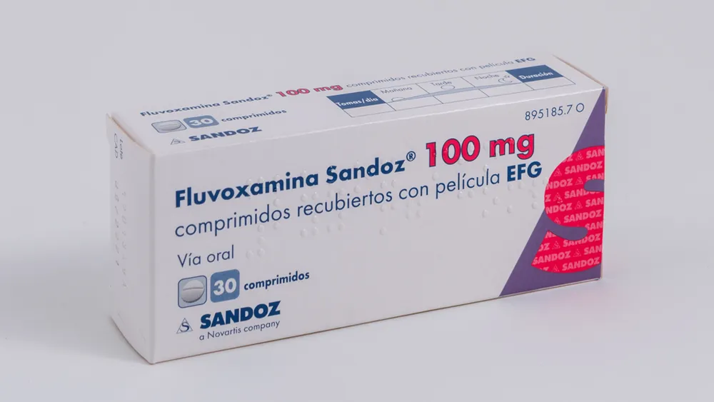 Fluvoxamina Sandoz 100 mg compresse rivestite con film EFG compresse, rivestite con film