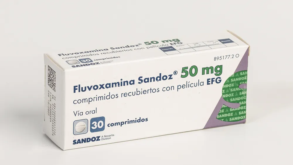 Fluvoxamina Sandoz 50 mg compresse rivestite con film EFG compresse, rivestite con film