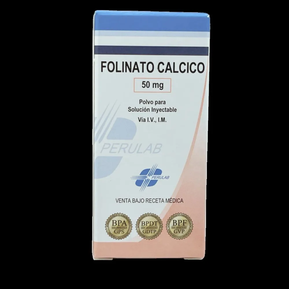 Calcium folinate Altan 50 mg powder for injection solution EFG powder for solution for injection