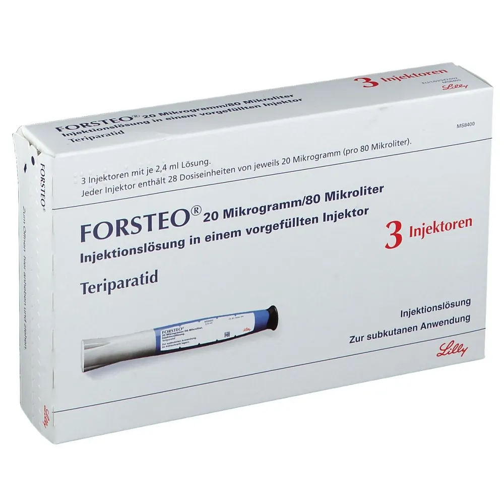 Forsteo 20 microgrammi/80 microlitri, soluzione iniettabile soluzione per iniezione in penna preriempita
