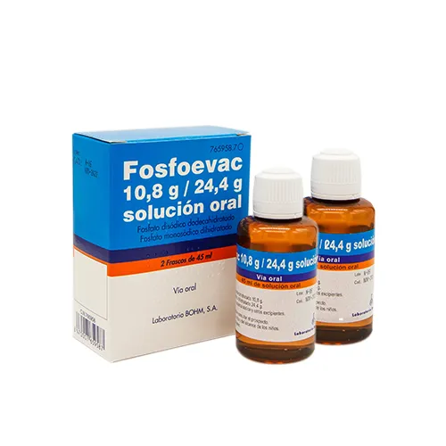 Fosfoevac 10,8 g / 24,4 g soluzione orale soluzione, orale