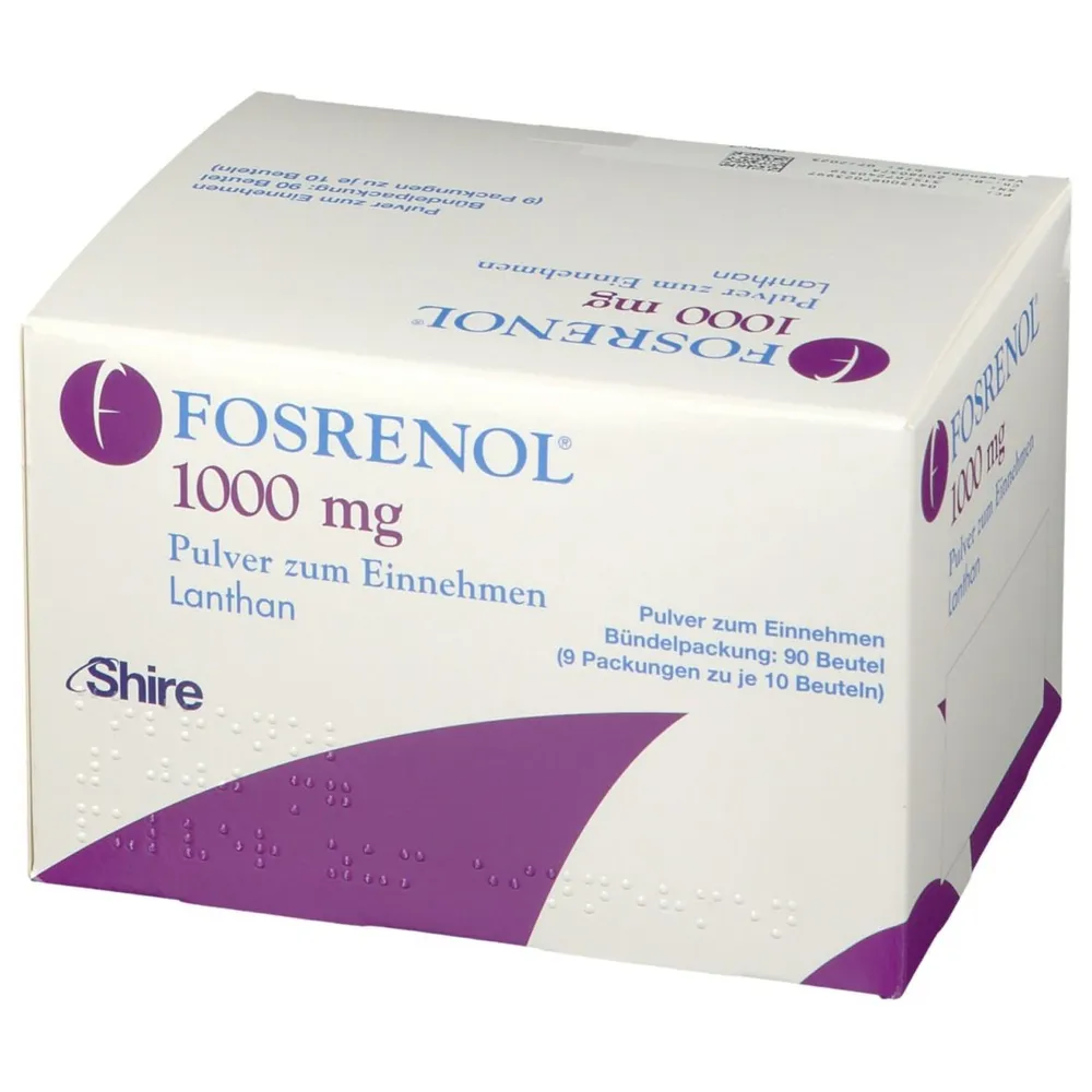 Fosrenol 1000 mg polvere orale polvere, orale