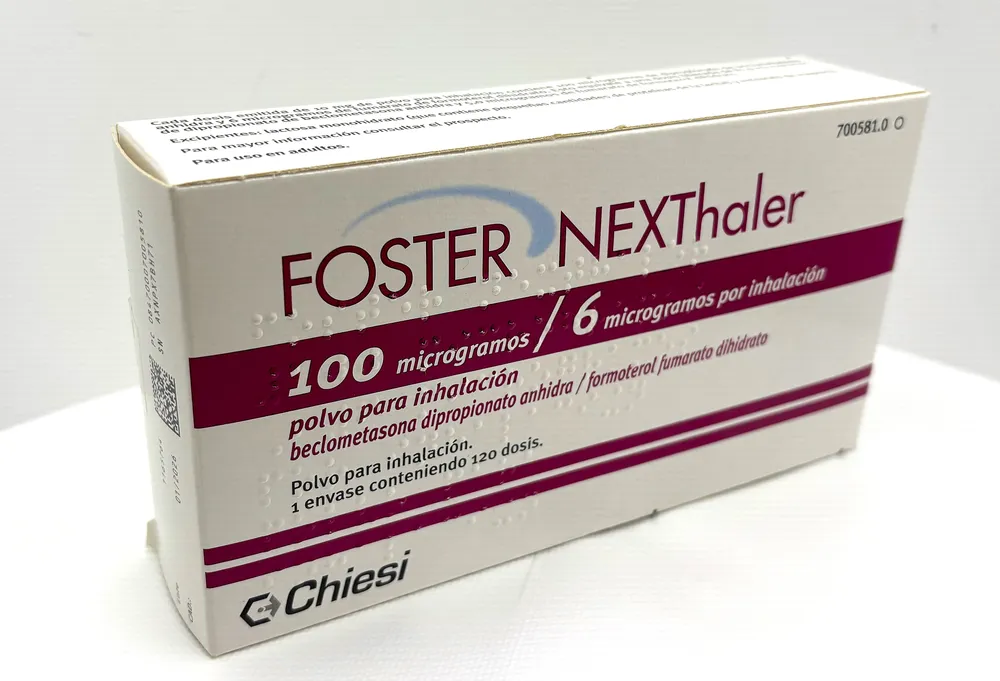 Foster Nexthaler 100 micrograms/6 micrograms/inhalation powder for inhalation powder for inhalation