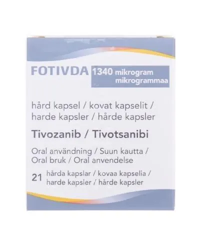 Fotivda 1340 micrograms hard capsules capsules, hard