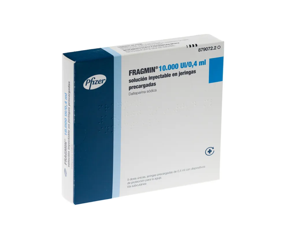 Fragmin 10,000 IU/0.4 ml solution for injection in pre-filled syringes solution for injection in a pre-filled syringe
