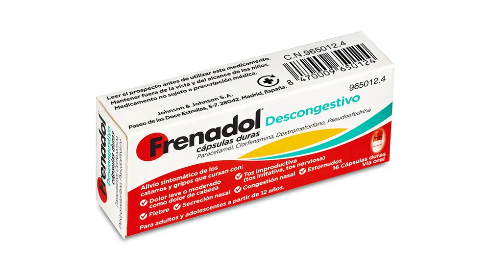 Frenadol Decongestivo capsule rigide capsule, rigide