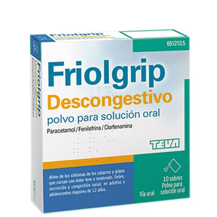 Friolgrip Descongestivo powder for oral solution powder for oral solution