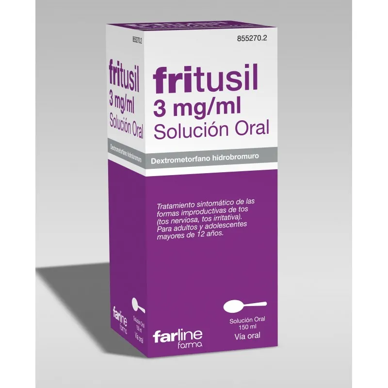 FRITUSIL 3 mg/ml SOLUCION ORAL JARABE
