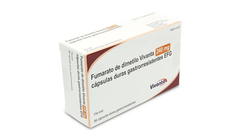 Fumarato di dimetile Vivanta 240 mg capsule rigide gastroresistenti EFG capsula, dura gastrorresistente
