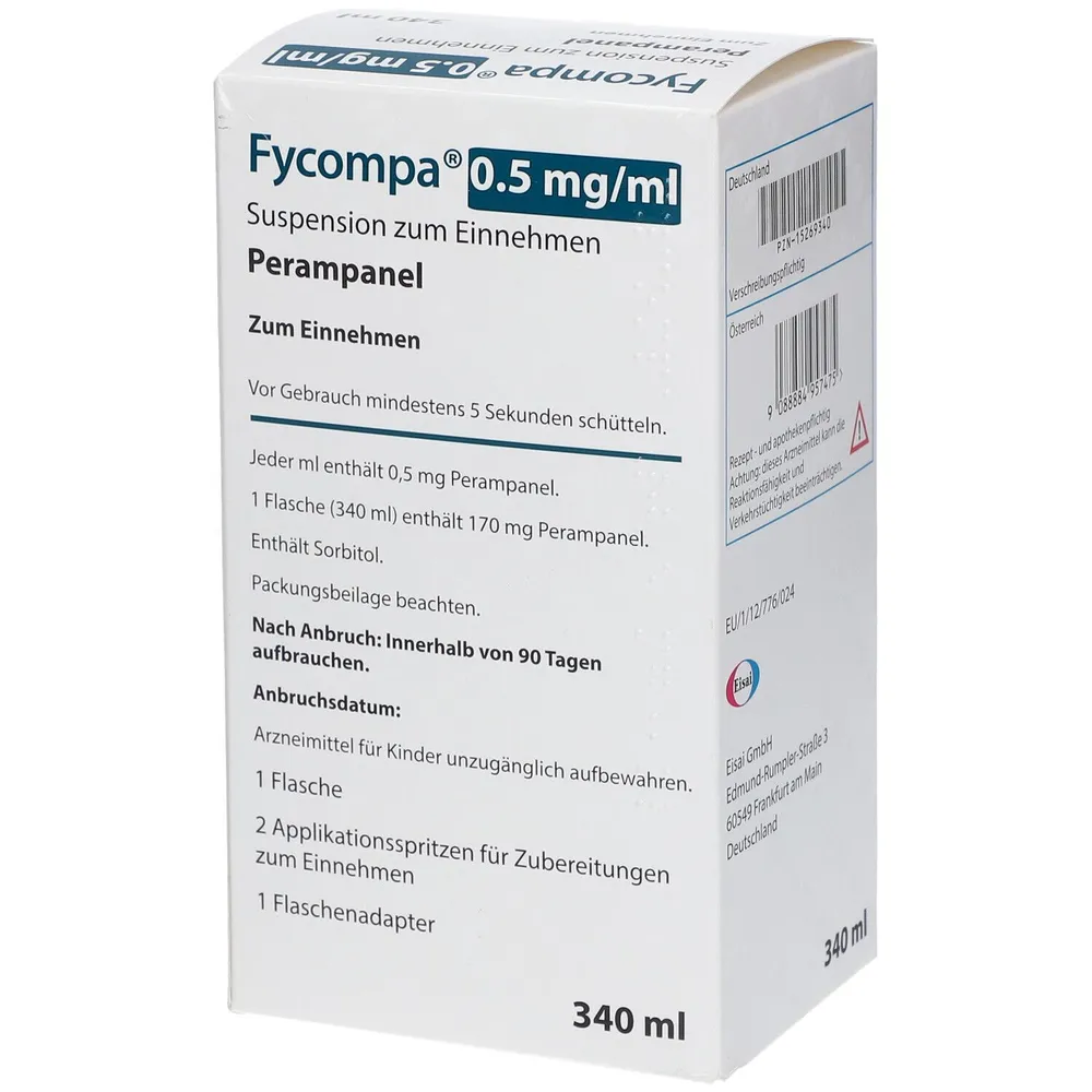 Fycompa 0,5 mg/ml sospensione orale sospensione, orale