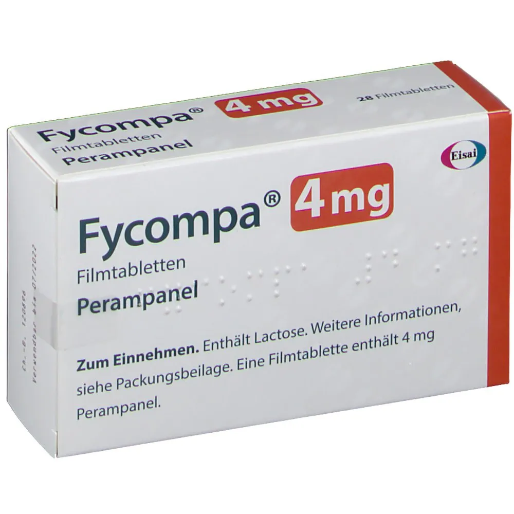 FYCOMPA 4 mg film-coated tablets tablets, film-coated