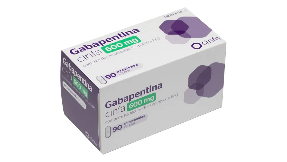 Gabapentin CINFA 600 mg film-coated tablets EFG tablets, film-coated