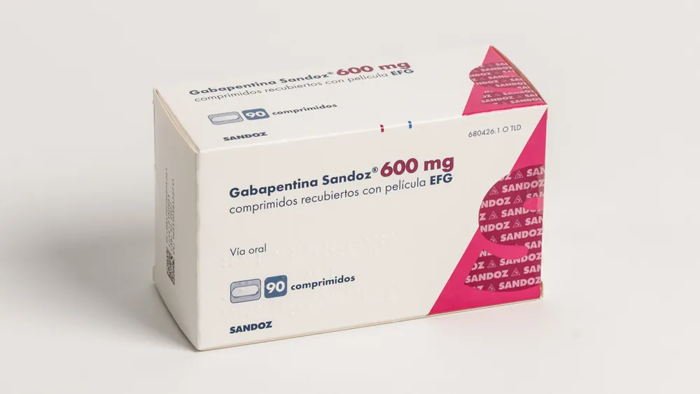 Gabapentin Sandoz 600 mg film-coated tablets EFG tablets, film-coated