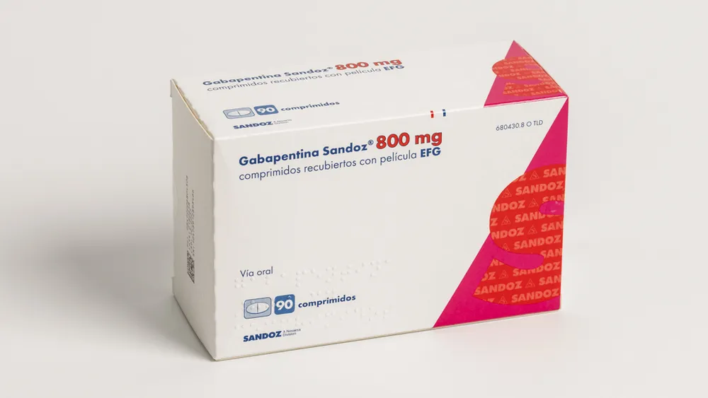 Gabapentin Sandoz 800 mg film-coated tablets EFG tablets, film-coated