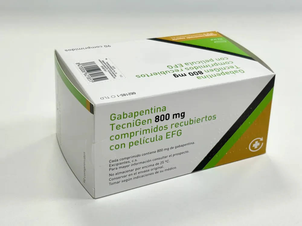 Gabapentin Tecnigen 800 mg film-coated tablets EFG tablets, film-coated