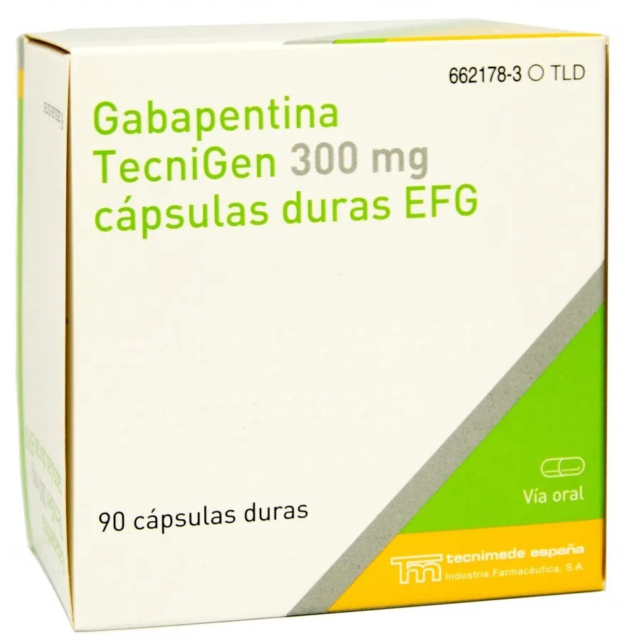 GABAPENTINA TEVAGEN 300 mg CAPSULAS DURAS EFG CÁPSULA DURA