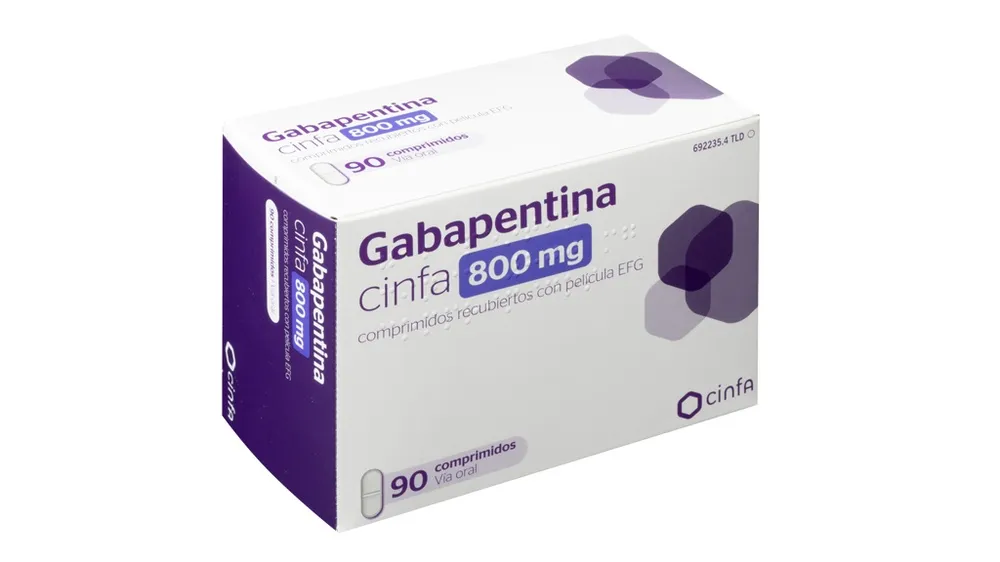 GABAPENTINA VISO FARMACEUTICA 800 MG COMPRIMIDOS RECUBIERTOS CON PELICULA EFG COMPRIMIDO RECUBIERTO CON PELÍCULA