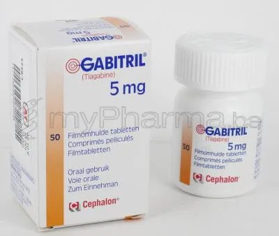 Gabitril 5 mg film-coated tablets tablets, film-coated