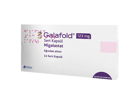 Galafold 123 mg hard capsules capsules, hard