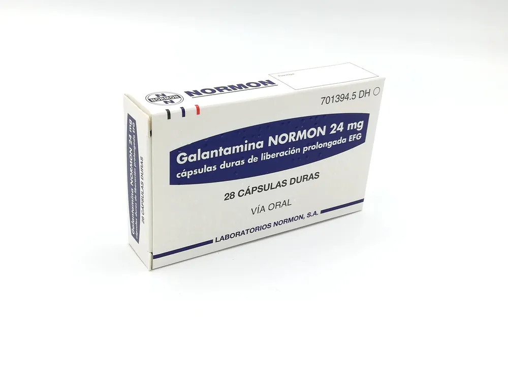 Galantamine Normon 24 mg prolonged-release hard capsules EFG capsules, hard, prolonged release