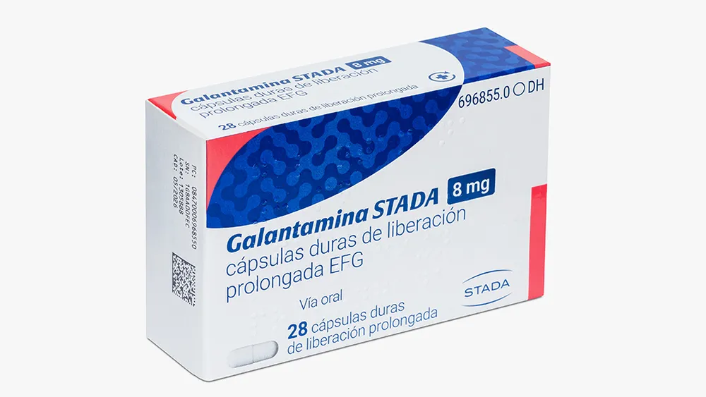 Galantamina Stada 8 mg capsule rigide a rilascio prolungato EFG capsula, rigida a rilascio prolungato