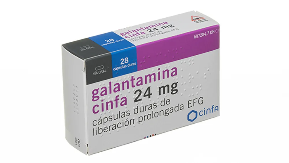 Galantamina Teva-Ratio 24 mg capsule rigide a rilascio prolungato EFG capsula, rigida a rilascio prolungato