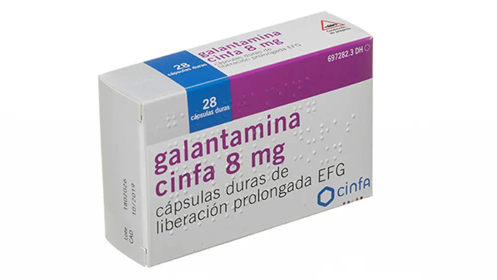 Galantamine Viatris 8 mg prolonged-release hard capsules EFG capsules, hard, prolonged release