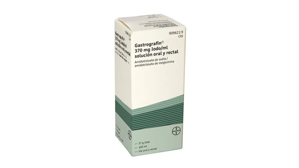 Gastrografin 370 mg iodio/ml soluzione orale e rettale soluzione, orale e rettale