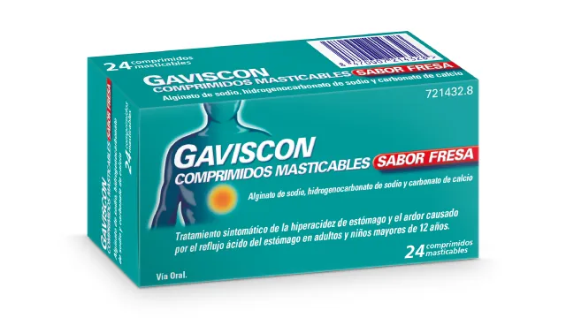 Gaviscon Chewable Tablets Strawberry Flavour tablets, chewable