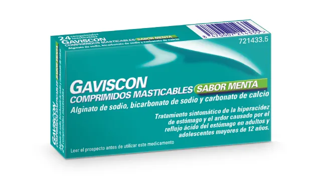 Gaviscon compresse masticabili gusto menta compresse, masticabili