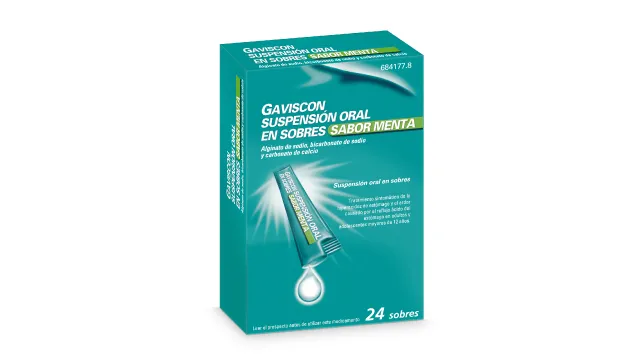 Gaviscon sospensione orale in bustine gusto menta sospensione, orale