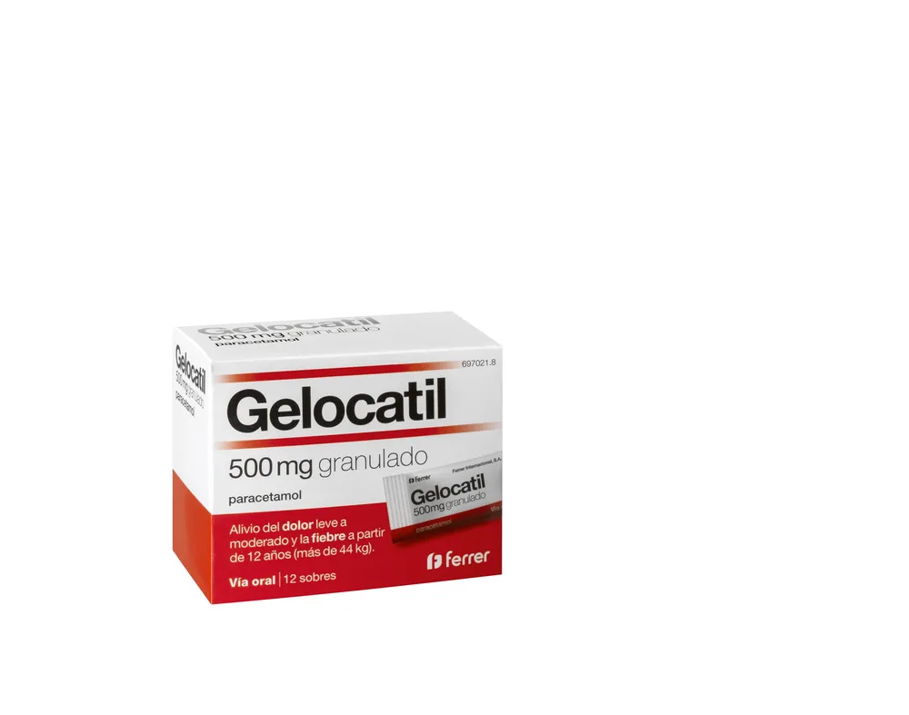 Gelocatil 500 mg granules granules