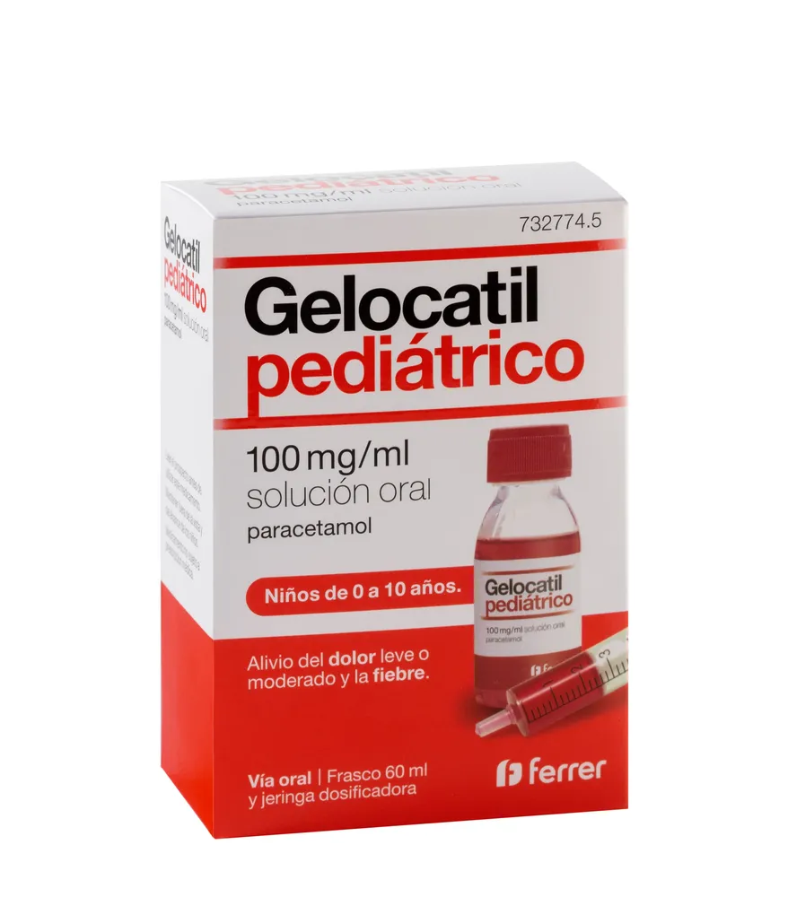 Gelocatil Pediatrico 100 mg/ml soluzione orale soluzione, orale
