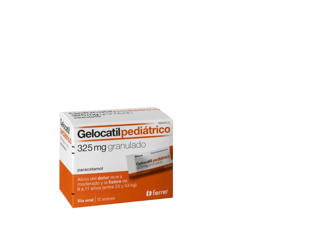 Gelocatil Pediatric 325 mg granules granules