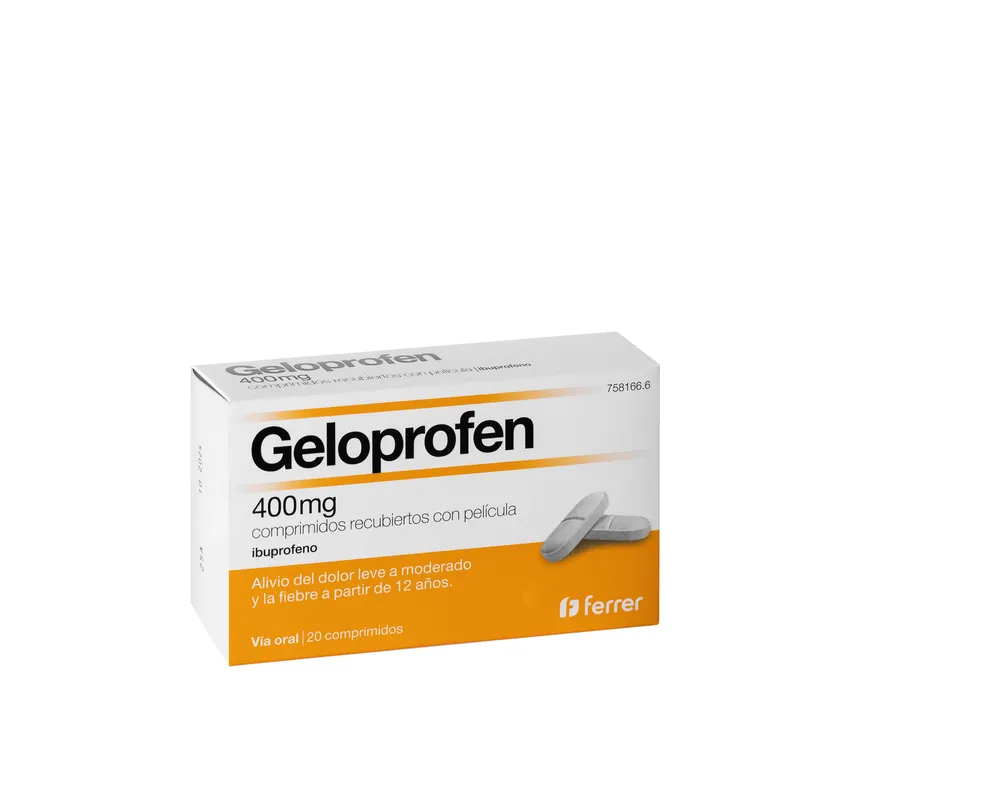 Geloprofen 400 mg film-coated tablets tablets, film-coated