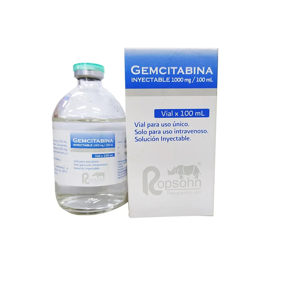 Gemcitabine Prasfarma 1,000 mg concentrate for solution for infusion solution for infusion, concentrate