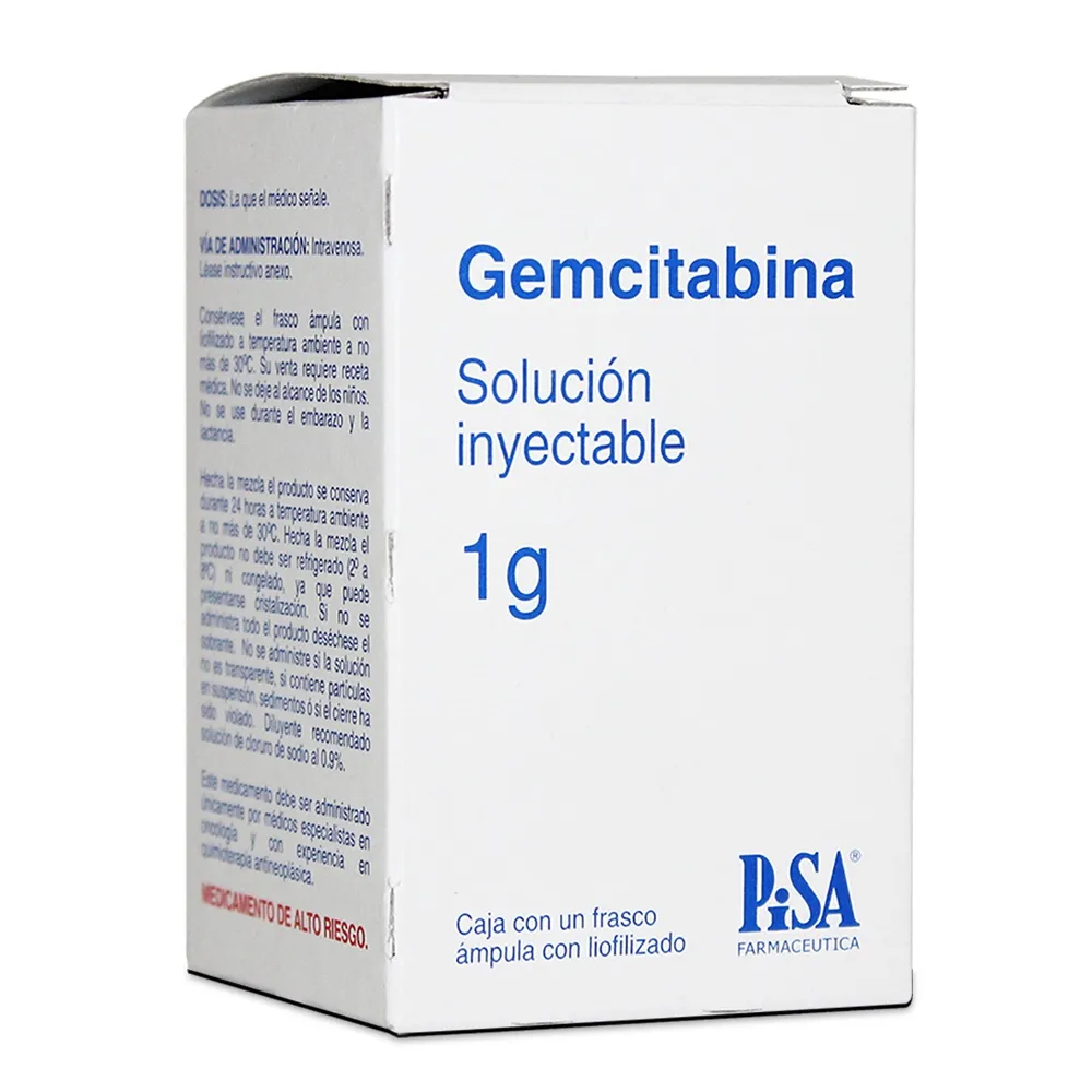 Gemcitabine Sun 10 mg/ml solution for infusion solution for infusion
