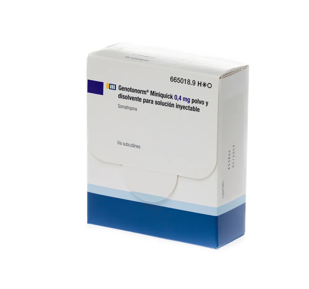 Genotropin Miniquick 0.4 mg powder and solvent for solution for injection powder and solvent for solution for injection