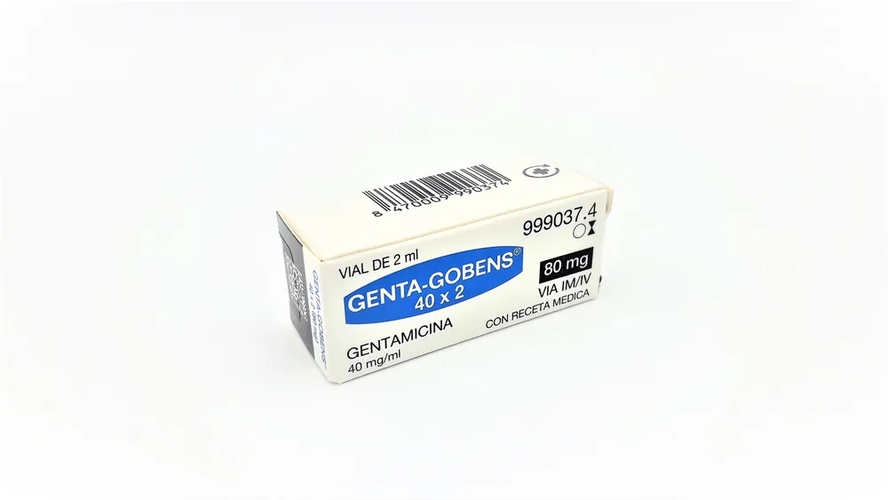 Genta Gobens 40 mg/ml solution for injection and for infusion solution for injection and for infusion