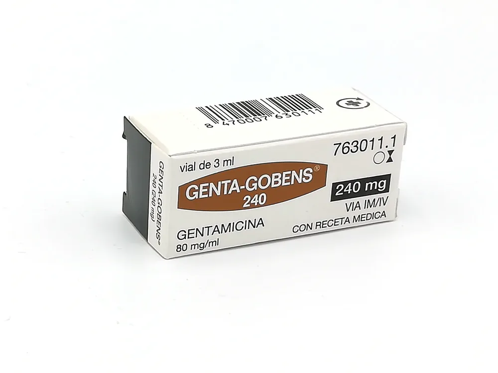 Genta Gobens 80 mg/ml soluzione iniettabile e per infusione soluzione per iniezione e per infusione