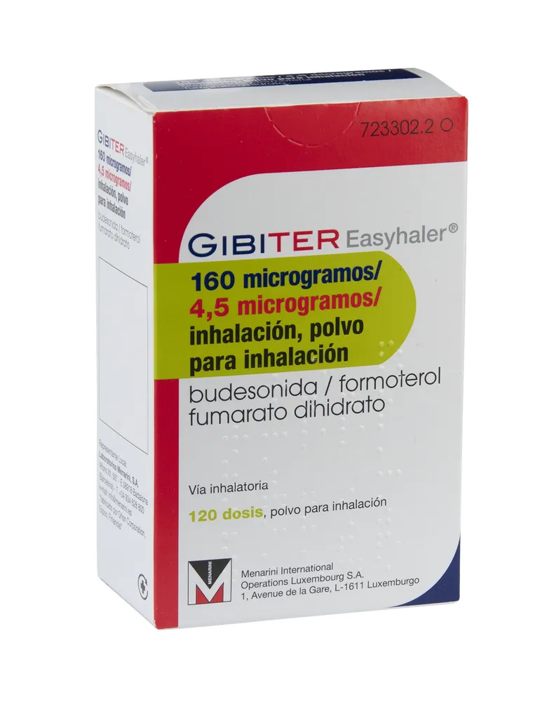 Gibiter Easyhaler 160 micrograms/4.5 micrograms/inhalation powder for inhalation powder for inhalation